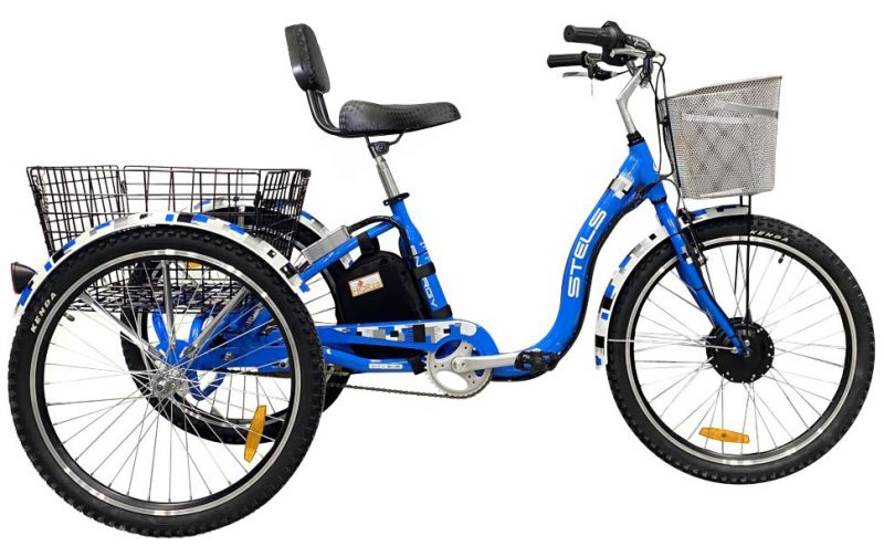 Электровелосипед трехколесный Horza Stels Trike 24-T2 350W 36V/9,6Ah