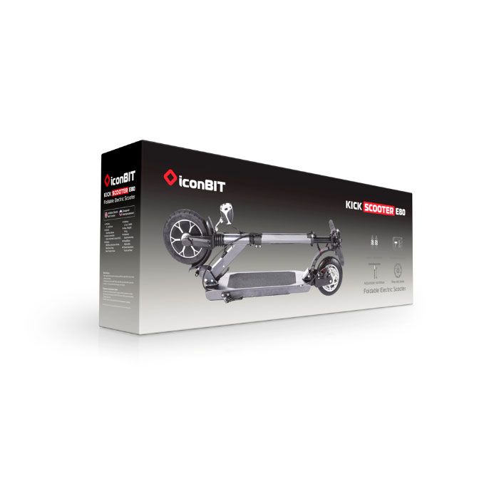 Электросамокат iconBIT Kick Scooter E80 Электросамокат iconBIT Kick Scooter E80